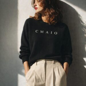 relaxed fit oversized sweatshirt (dark version)